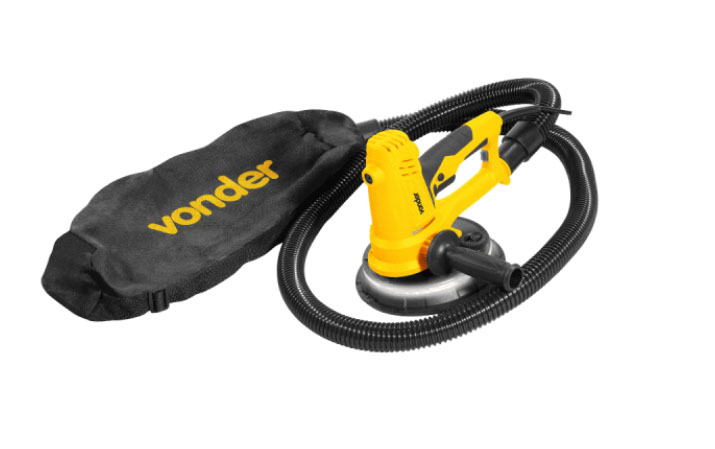 Lixadeira de Parede c/ Saco Coletor de Pó - 750W - 127V - Vonder